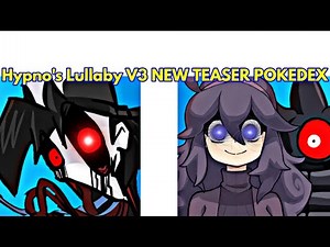 Friday Night Funkin' Hypno's Lullaby V3 New Teaser Pokedex / Pokemon (FNF Mod/Demonstration)