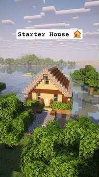 Minecraft: Easy Lake House Tutorial ✨