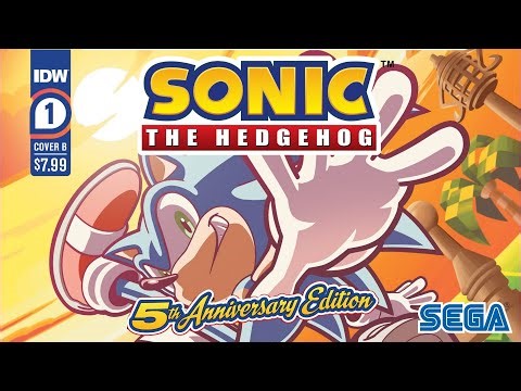 IDW Sonic #1: 5th Anniversary Edition