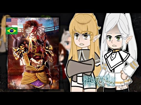 SouSou No Frieren React to Qin Shi Huang | Record of Ragnarok | Gacha React |