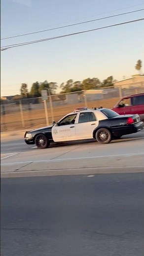 LASD SEB Crown Vic Responding Code 3