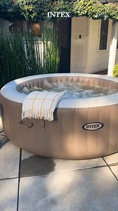 💆‍♀️Watch how easy it is to set up your Intex spa and unwind in style.Transform your backyard into a relaxation retreat! 🌿 Ready to relax? #Intex #spaday | Intex Recreation Corp.