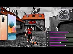 REDMI NOTE 10S 📲 SETTINGS ⚙️ HUD + SENSI + DPI [FREE FIRE HIGHLIGHTS] 😍