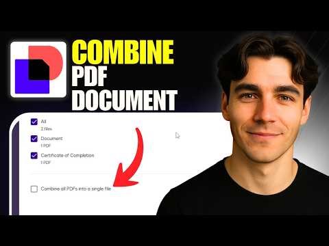 How To Combine PDF Documents In DocuSign (Tutorial 2026)