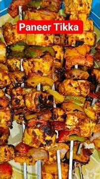 Paneer Tikka Recipe | पनीर टिक्का Delicious Paneer Tikka #paneertikka #shorts