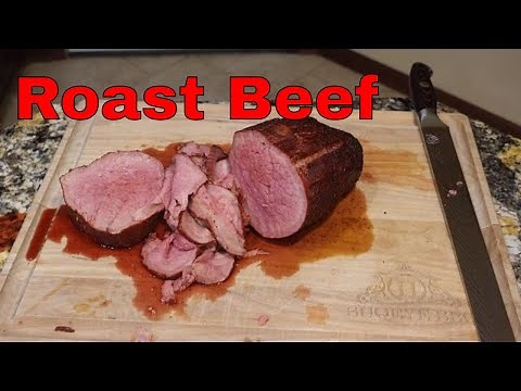How to Roast Beef in the Pellet Grill | Deli Style