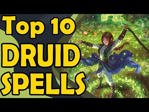 Top 10 Best Druid Spells To Really Feel Like A Druid