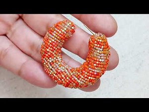 Clase: Aretes en Bead Embroidery