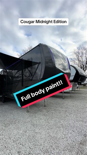 The New #cougar 5th wheel is great looking! #Midnight #Edition #keystone #rv on sale cor $75,995. Order yours today!