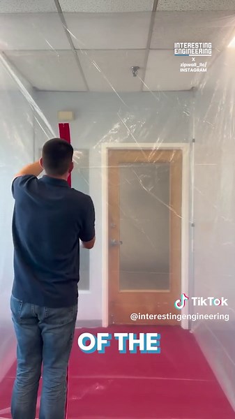 Effortless Room Barriers for Labs and Isolation Spaces