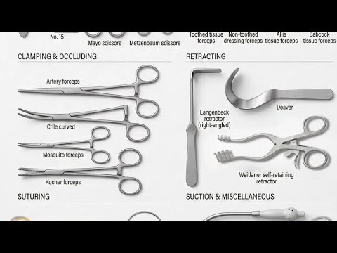 Cesarean Section (LSCS) Instruments 🔥 | GNM & BSc Nursing | Vertical Live | lscs instrument list