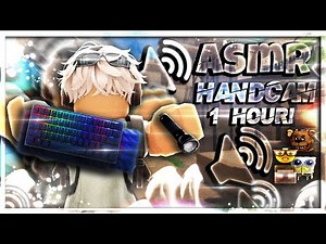 Sleepy 😴 1 HOUR of EVADE Keyboard ASMR (Handcam) - ROBLOX