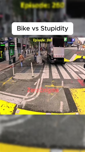 Bike vs stupidity #stupidity #bikelife #bike #cyclinglife #stupid | Bikes