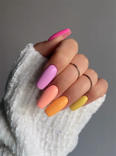 Pastel Spring Nails 💅 ✨️ #nailart #fyp #nailinspo #viral #nails