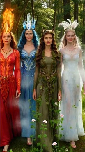 The Elemental Queens: A Journey Through Humanity