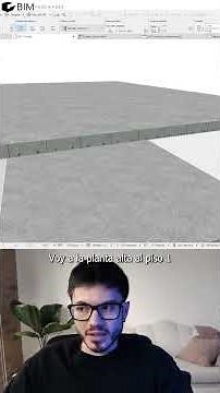 Composite slab in Archicad #archicad #architecture #bim #design