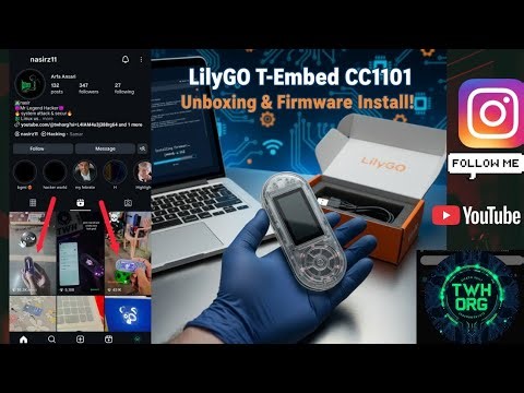 LilyGO T-Embed CC1101 Complete Review & Firmware Flashing | Step-by-Step in Hindi
