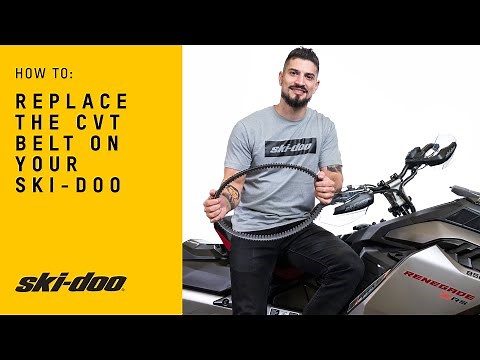 How to Replace Your Snowmobile’s CVT Belt | Ski-Doo