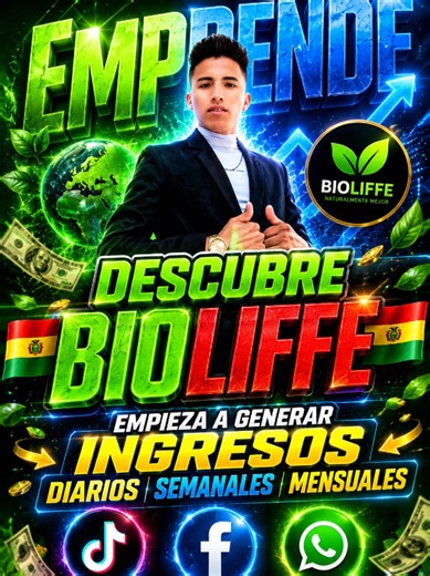 EMPIEZA A EMPRENDER Y APRENDE A CÓMO GENERAR INGRESOS CON TUS REDES SOCIALES #negociosonline #crecimientopersonal #emprendedorastiktok #cochabamba_bolivia🇧🇴_tik_tok #emprendedor