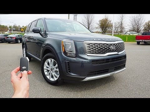 2020 KIA Telluride LX V6: Start Up, Walkaround, Test Drive and Review