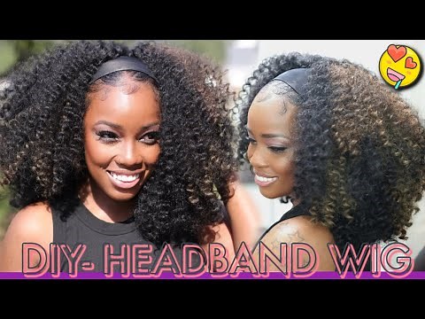 DIY | 30 Minute CROCHET HEADBAND WIG | Cap + Hair EASY Layers! | MARY K. BELLA | ‪@ShakeNGo‬