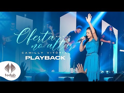 Camilly Vitória | Oferta no Altar [Playback com Letra]