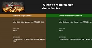 Gears Tactics System Requirements — Can I Run Gears Tactics on My PC?