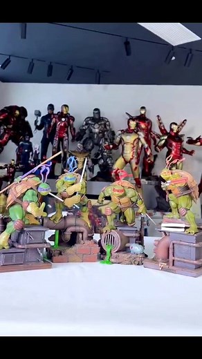 14K views · 312 reactions | Teenage Mutant Ninja Turtles 1/10 BDS Art Scale Statues by Iron Studios #IronStudios #Nickelodeon #NinjaTurtles #TMNT #Leonardo #Donatello #Raphael #Michelangelo | Nerdy Sphere | Facebook