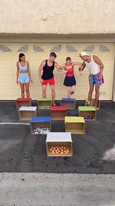 Pick a box to jump in to find out the consequences 😱 #viralvideo #funny #game #friends A person faces the suspenseful choice of picking a box, unaware of the surprising or scary consequences that await 🎬 This video was produced by Network Media and Nick K | Stage Left Productions