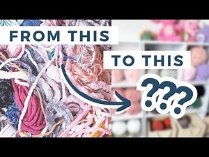 Organizing My Huge Yarn Stash (so satisfying!😍) | Cozy Organize With Me Vlog