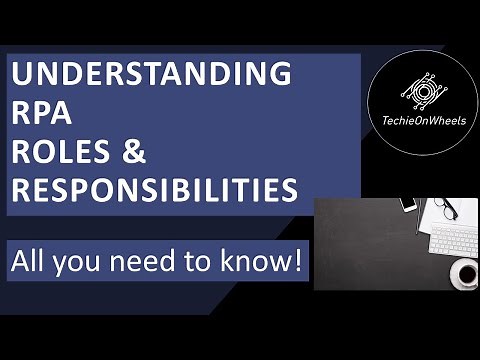 RPA Roles & Responsibilities | Manager | Solution Architect | Developer | Business Analyst | Testing