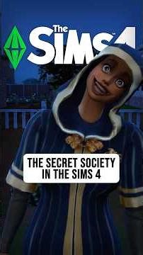 The Sims 4's SECRET SOCIETY! #sims4 #thesims4 #shorts