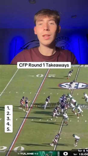 BM3 on Instagram: "College Football Playoff Round 1 Takeaways #collegefootballplayoff #miami #alabama #cfb"