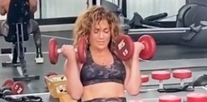 Jennifer Lopez, 50, Just Showed Off Her Toned Abs And Arms While Working Out In Miami