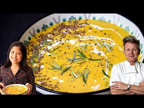 Vegan Creamy Pumpkin Soup - Ramsay Gordon's Recipe