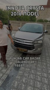 innova crysta 2016 model call 98887-28000 | doaba airline cabs