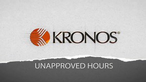 Kronos - Unapproved Hours
