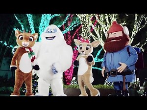 Rudolph's ChristmasTown First Look - Meet Rudolph, Clarice, Bumble and Yukon at SeaWorld Orlando