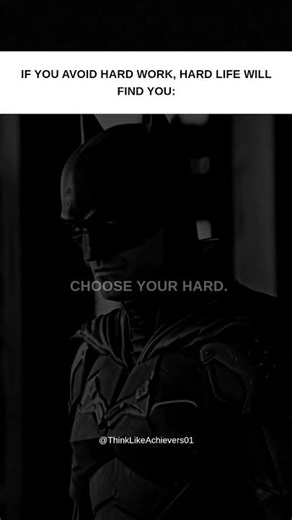 choose your hard.... #batman #motivation #funk