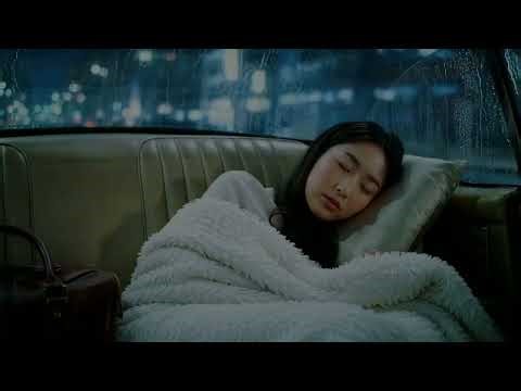 Night Rain and Thunder on Camping Car Window – Relaxing Storm Ambience for Better Sleep