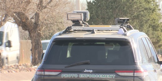 Colorado Springs police begin enforcement using mobile speed cameras