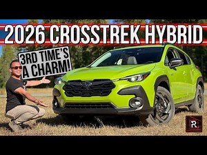 The 2026 Subaru Crosstrek Hybrid Is An Unrivaled Go-Anywhere Small SUV With Extra Efficiency