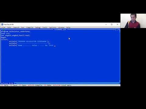 Tutorial Membuat Program Kalkulator Sederhana dengan Pascal