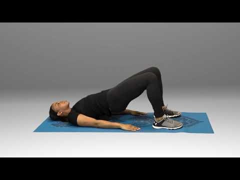 Supine Bridge with Straight Leg Raise - HomeCEU