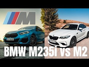 BMW M235i 2020 vs BMW M2 | Review and Test Drive, Front vs Rear wheel drive