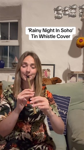139K views · 2.5K reactions | Rainy Night In Soho - Tin Whistle cover. What a beautiful song to play. #rainynightinsoho #thepogues #irishmusic #folkmusic #folkmusician | Tara Howley Music | Facebook