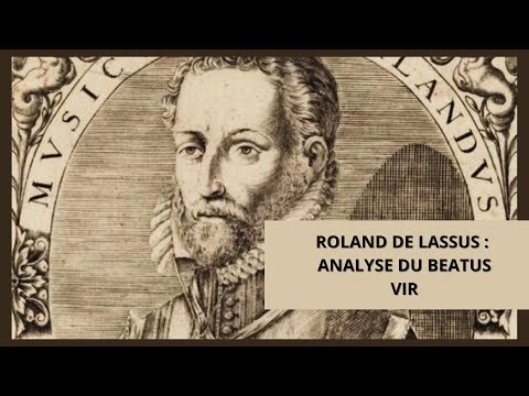 Analysis of a Renaissance counterpoint: Beatus vir de Roland de Lassus
