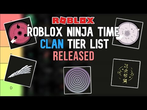 *RELEASED* Ninja Time Clan Tier List - RELEASED