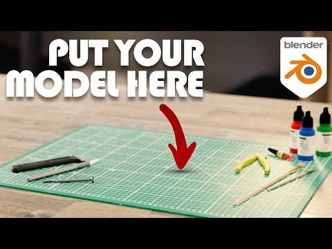 The ULTIMATE Blender Scene for Your 3D Models!