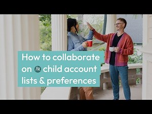 How to add collaborators to your child accounts